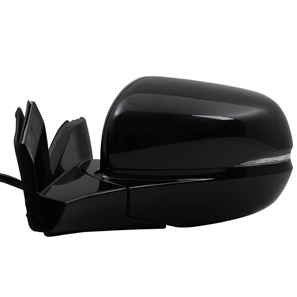 Brock Replacement Power Side View Mirror Drivers Heated Signal Memory Manual Folding Compatible with 2016 Pilot 76250-TG7-A22ZD 76250TG7A22ZD