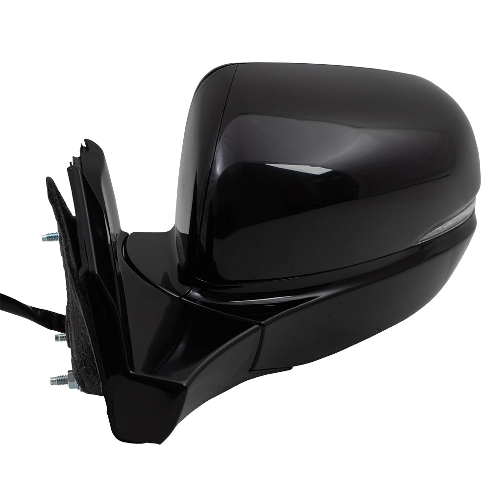 Brock Replacement Power Side View Mirror Drivers Heated Signal Memory Manual Folding Compatible with 2016 Pilot 76250-TG7-A22ZD 76250TG7A22ZD