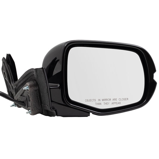 Brock Replacement Power Side View Mirror Passengers Heated Signal Memory Manual Folding Compatible with 2016 Pilot 76200-TG7-A21ZD76200TG7A21ZD