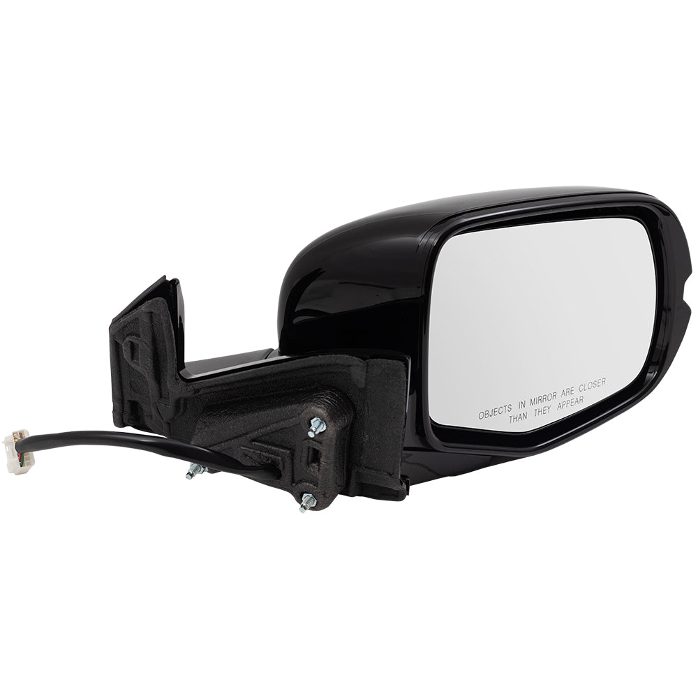 Brock Replacement Power Side View Mirror Passengers Heated Signal Memory Manual Folding Compatible with 2016 Pilot 76200-TG7-A21ZD76200TG7A21ZD