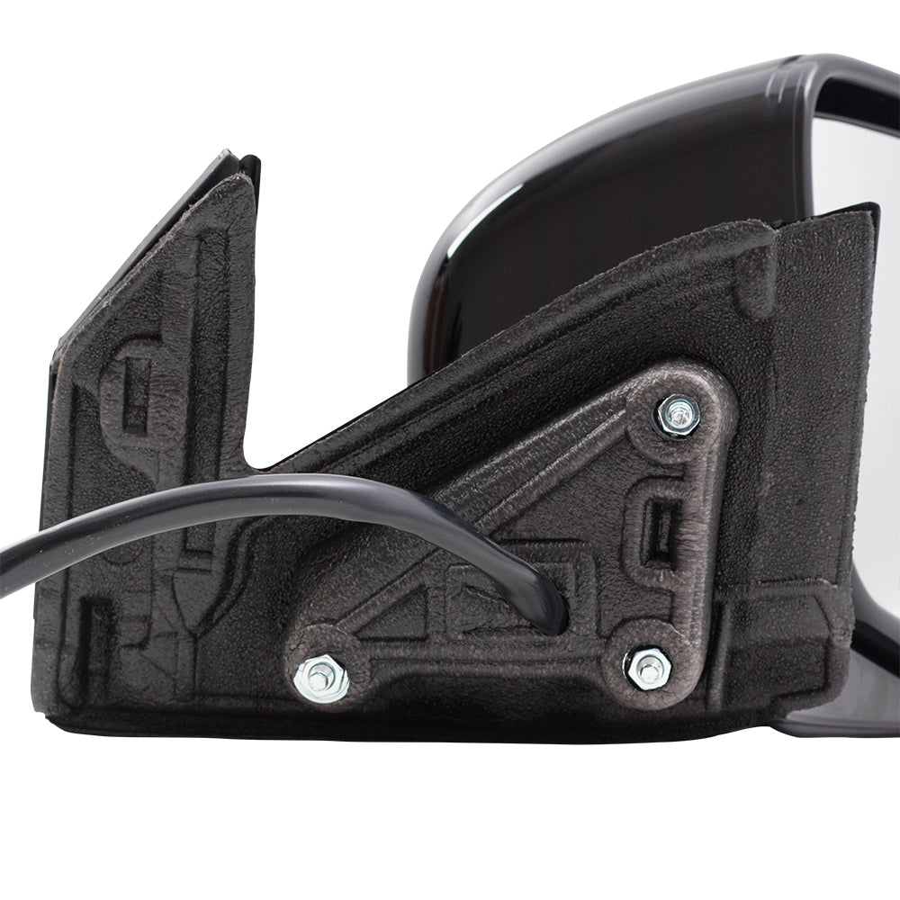 Brock Replacement Power Side View Mirror Passengers Heated Signal Memory Manual Folding Compatible with 2016 Pilot 76200-TG7-A21ZD76200TG7A21ZD