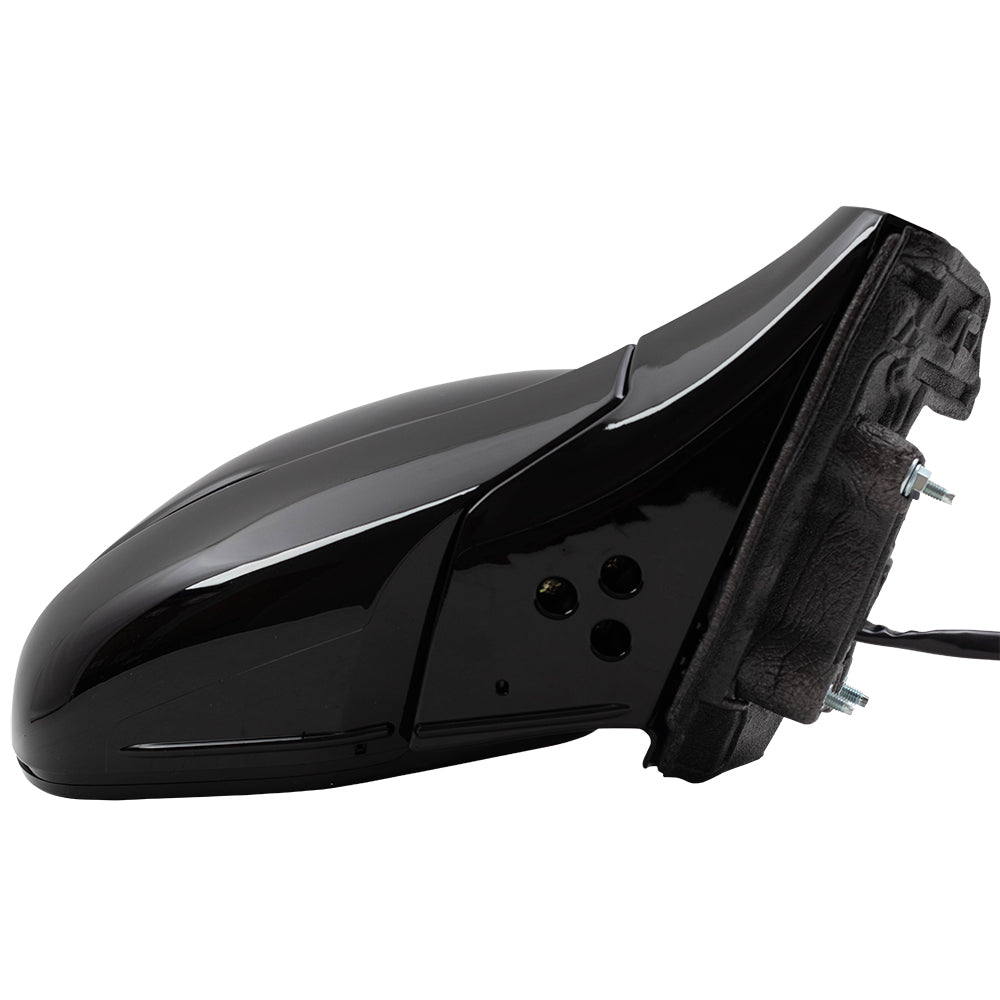 Brock Replacement Power Side View Mirror Passengers Heated Signal Memory Manual Folding Compatible with 2016 Pilot 76200-TG7-A21ZD76200TG7A21ZD