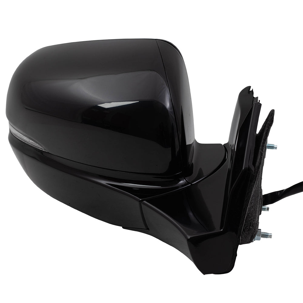 Brock Replacement Power Side View Mirror Passengers Heated Signal Memory Manual Folding Compatible with 2016 Pilot 76200-TG7-A21ZD76200TG7A21ZD