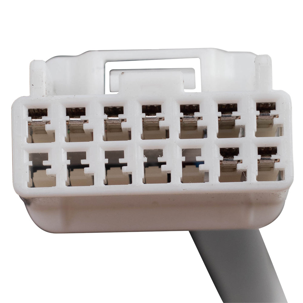 2017-2020 Honda Ridgeline Black Edition/RTL-E Power Door Mirror Assembly Paint To Match Black Manual Folding With Heat-Memory Without Signal-Auto Dimming LH