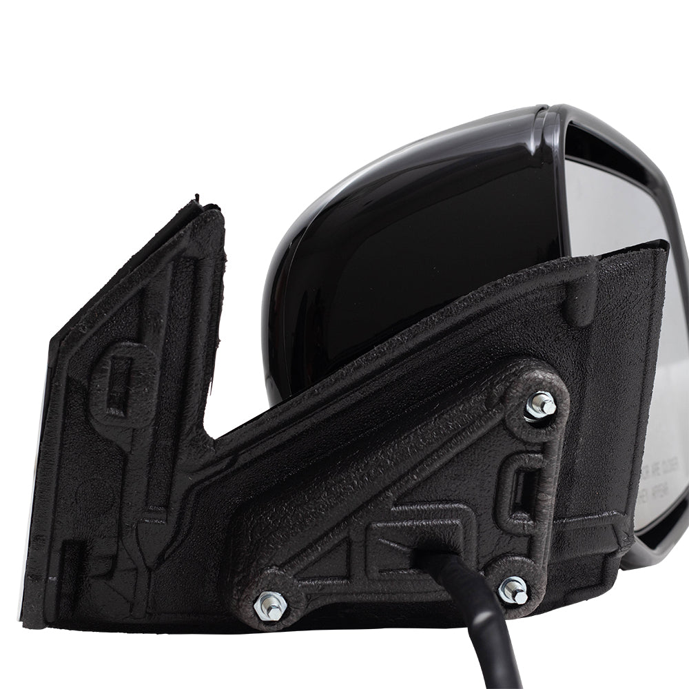 2017-2020 Honda Ridgeline Black Edition/RTL-E Power Door Mirror Assembly Paint To Match Black Manual Folding With Heat-Memory Without Signal-Auto Dimming-Side View Camera RH