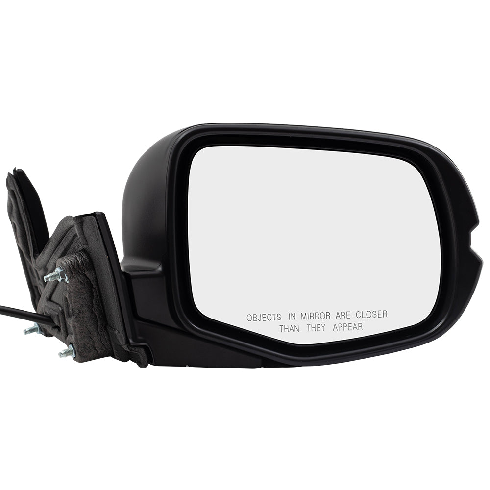 2017-2023 Honda Ridgeline LX/RTL-T AWD Power Door Mirror Assembly Paint To Match Black Manual Folding With Heat Without Signal-Memory-Auto Dimming-Side View Camera RH 2017-2020 Honda Ridgeline RTL AWD