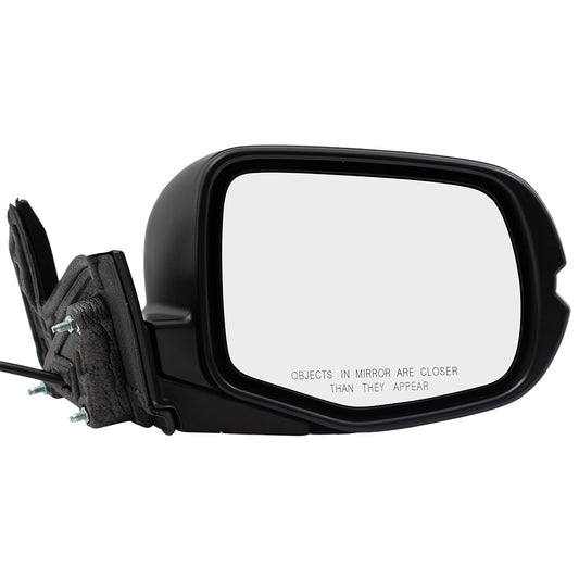 2017-2023 Honda Ridgeline LX/RTL-T AWD Power Door Mirror Assembly Paint To Match Black Manual Folding With Heat Without Signal-Memory-Auto Dimming-Side View Camera RH 2017-2020 Honda Ridgeline RTL AWD