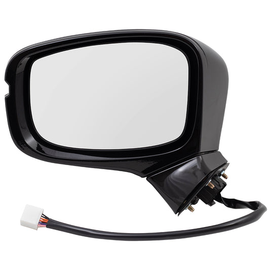 2018-2020 Honda Odyssey Power Door Mirror Assembly Paint To Match Black Power Folding With Heat-Signal-Memory Without Auto Dimming LH