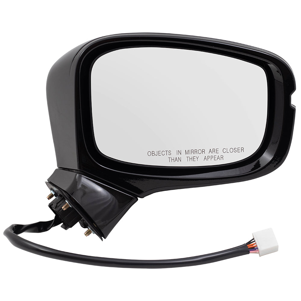 2018-2020 Honda Odyssey Power Door Mirror Assembly Paint To Match Black Power Folding With Heat-Signal-Memory Without Auto Dimming-Side View Camera Set LH+RH