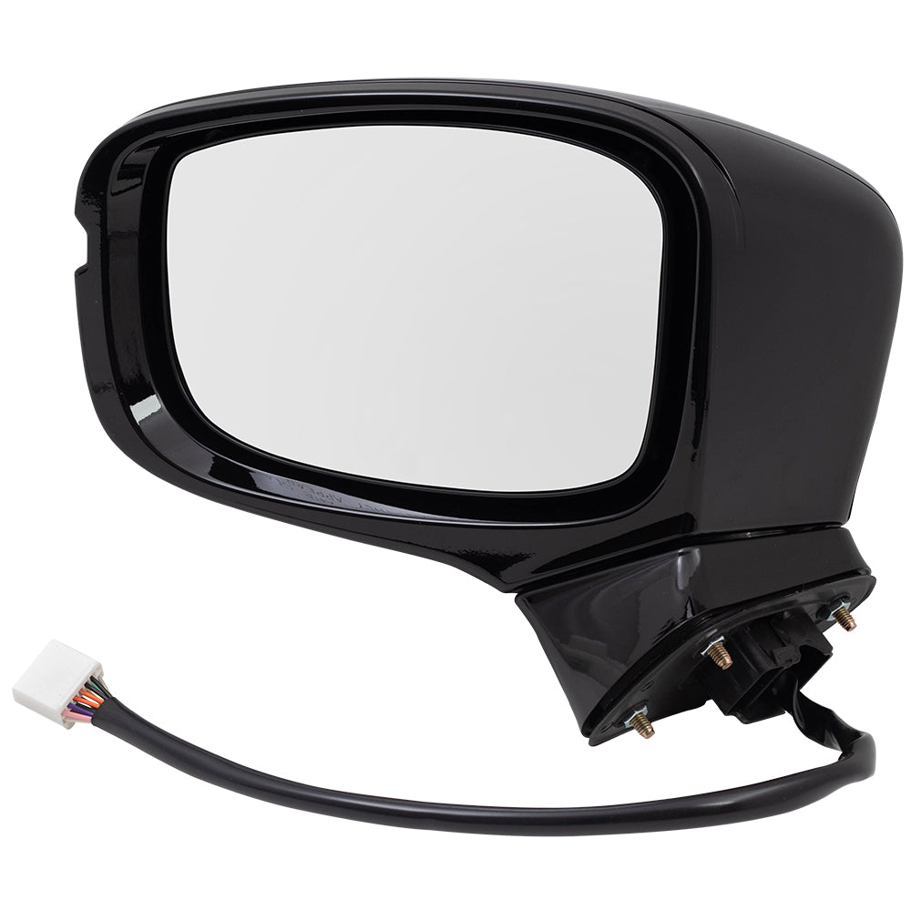 2018-2020 Honda Odyssey Power Door Mirror Assembly Paint To Match Black Power Folding With Heat-Signal-Memory Without Auto Dimming LH