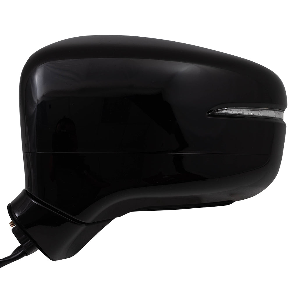 2018-2020 Honda Odyssey Power Door Mirror Assembly Paint To Match Black Power Folding With Heat-Signal-Memory Without Auto Dimming LH