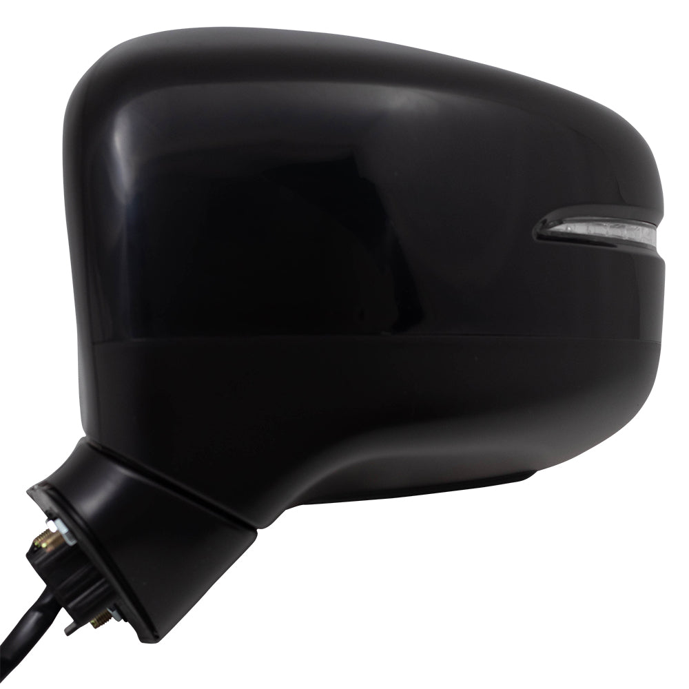 2018-2023 Honda Odyssey Power Door Mirror Assembly Paint To Match Black Manual Folding With Heat-Signal Without Memory-Auto Dimming LH