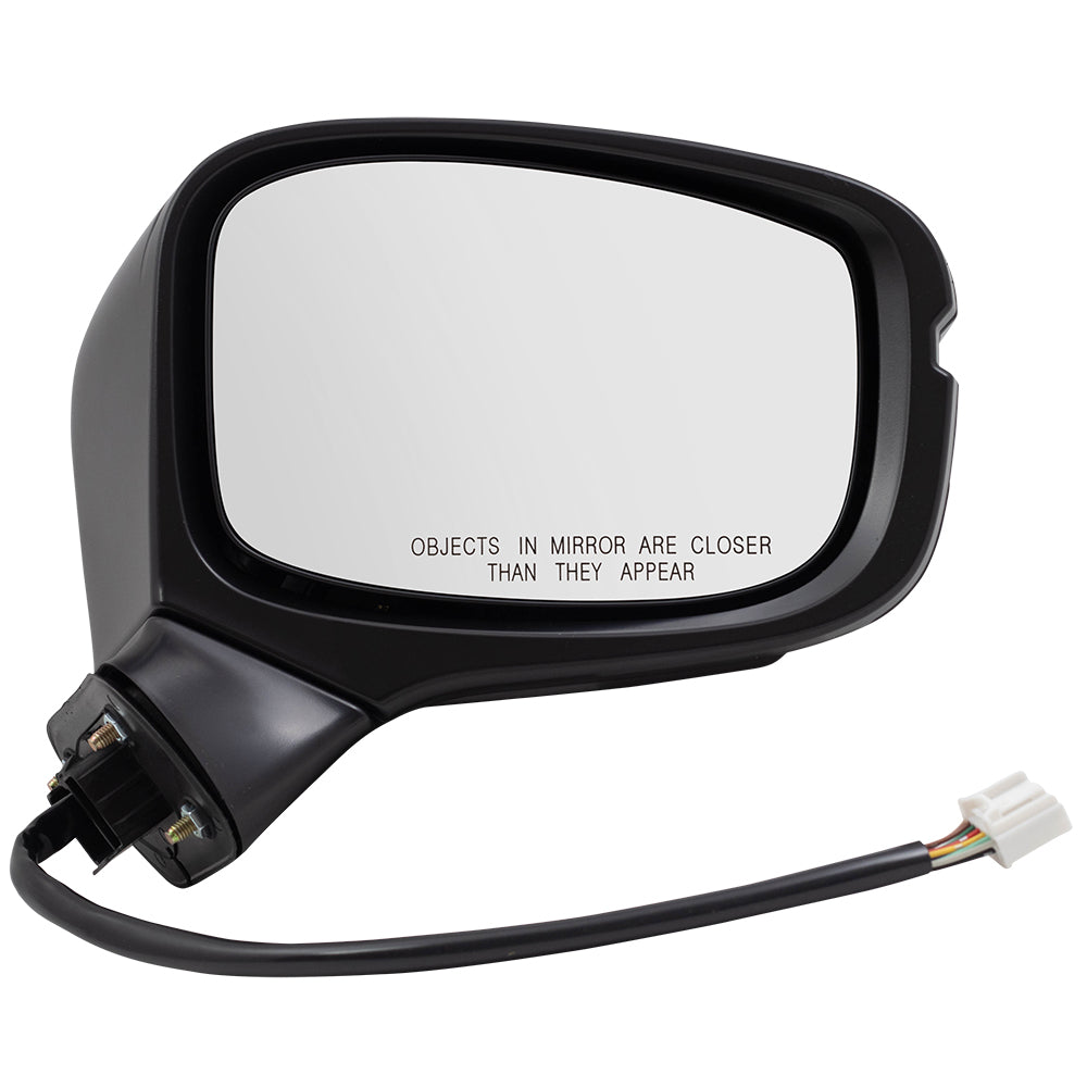 2018-2023 Honda Odyssey Power Mirror Paint To Match Black Manual Folding With Heat-Signal-Memory Without Auto Dimming-RH Side View Camera Set LH+RH