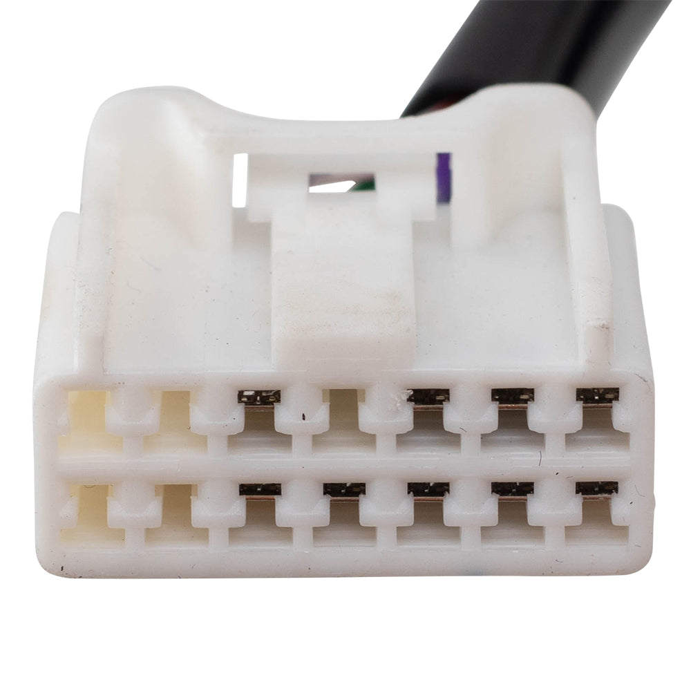 Brock Aftemarket Replacement Driver Left Passenger Right Power Mirror Paint to Match Black with Heat-Signal-Blind Spot Detection Compatible with 2017-2022 Honda CR-V EX/EX-L/Touring/Black Edition