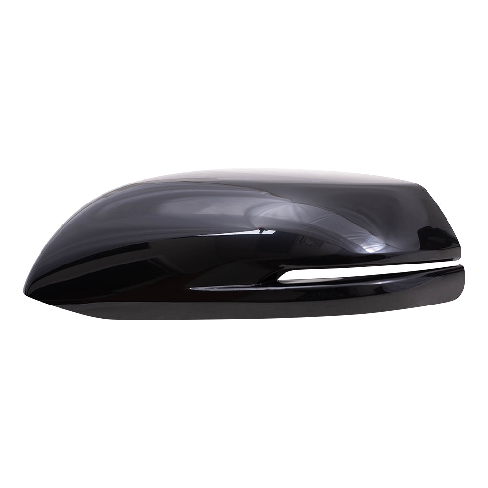 Brock Replacement Drivers Power Mirror w/ Heat Signal Flat Glass Compatible with 2016-2018 HR-V EX EX-L
