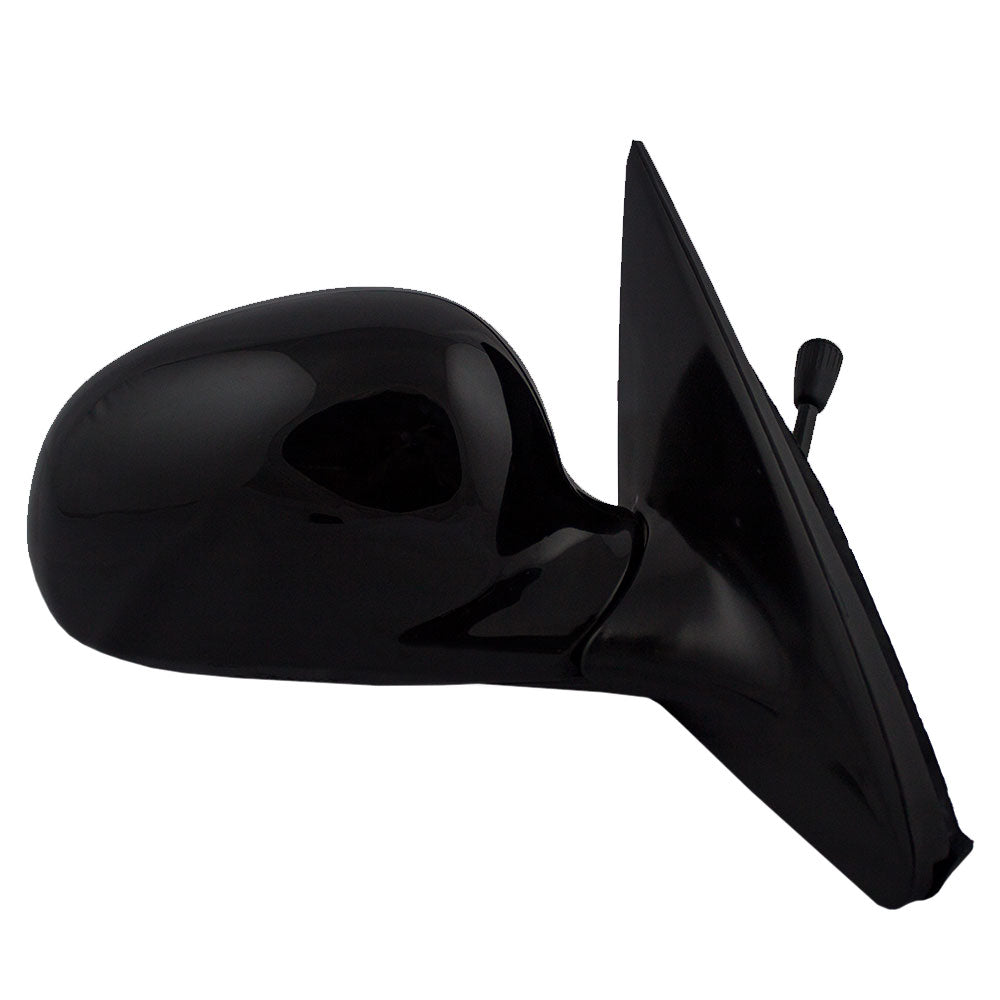 Brock Replacement Passengers Manual Remote Side View Mirror Ready-to-Paint Compatible with 1992-1995 Civic Coupe Hatchback 76200SR3A04