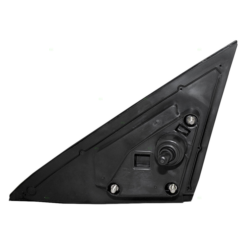 Brock Replacement Passengers Manual Remote Side View Mirror Compatible with 2001-2005 Civic Coupe 76200-S5P-A01