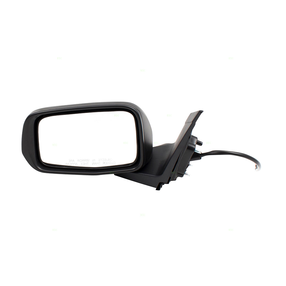 Brock Replacement Drivers Power Side Extended View Mirror Signal Left Compatible with 11-15 CR-Z 76250SZT305ZA
