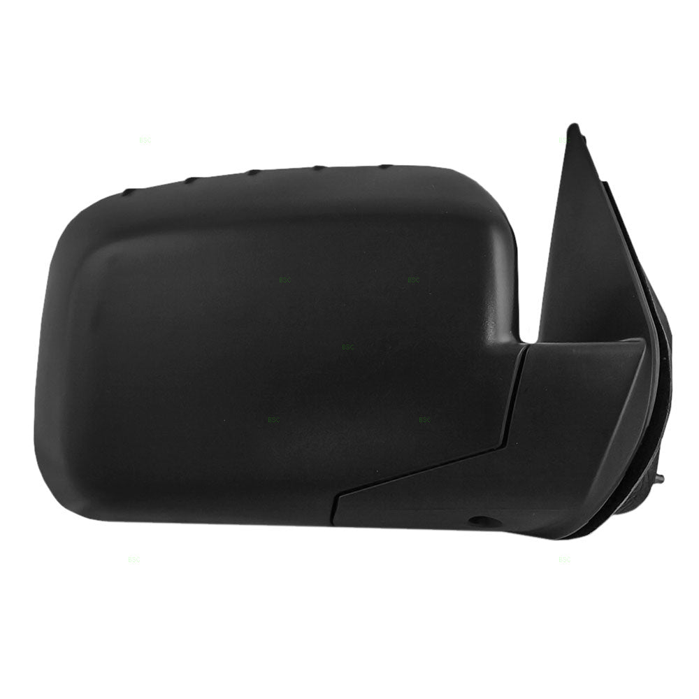 Brock Replacement Passengers Power Side View Mirror Textured Compatible with 2006-2014 Ridgeline Pickup Truck 76200-SJC-A01ZF