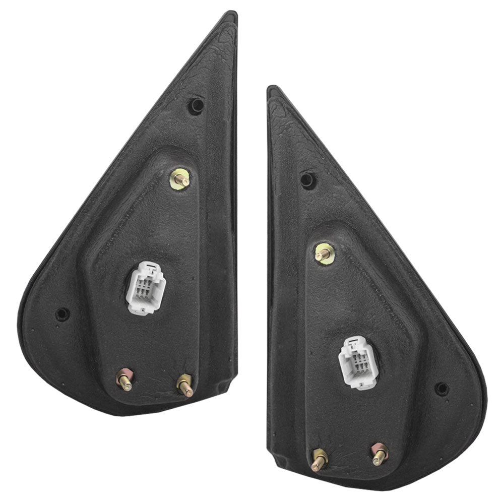 Brock Replacement Driver and Passenger Power Side View Mirrors Compatible with 2006-2014 Ridgeline Pickup Truck 76250-SJC-A11ZJ 76200-SJC-A11ZJ