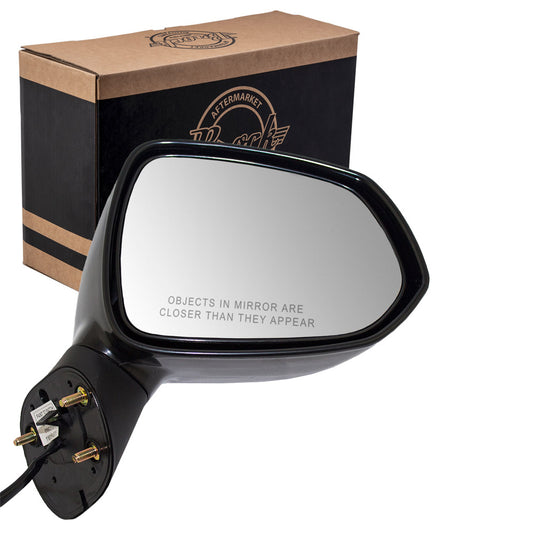 For Honda Fit 07 08 Passengers Side View Power Mirror Ready-to-Paint Assembly