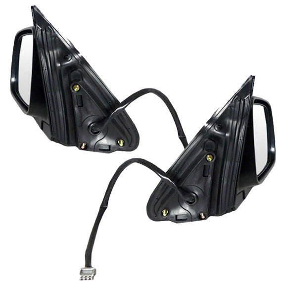 Brock Replacement Pair Set Power Side View Mirrors Compatible with 02-06 CR-V 76250S9AA01 76200S9AA01 76250-S9A-A01 76200-S9A-A01