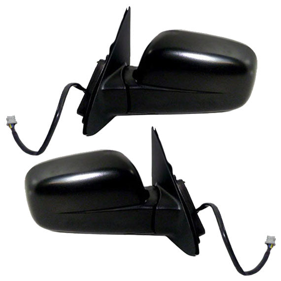 Brock Replacement Pair Set Power Side View Mirrors Compatible with 02-06 CR-V 76250S9AA01 76200S9AA01 76250-S9A-A01 76200-S9A-A01