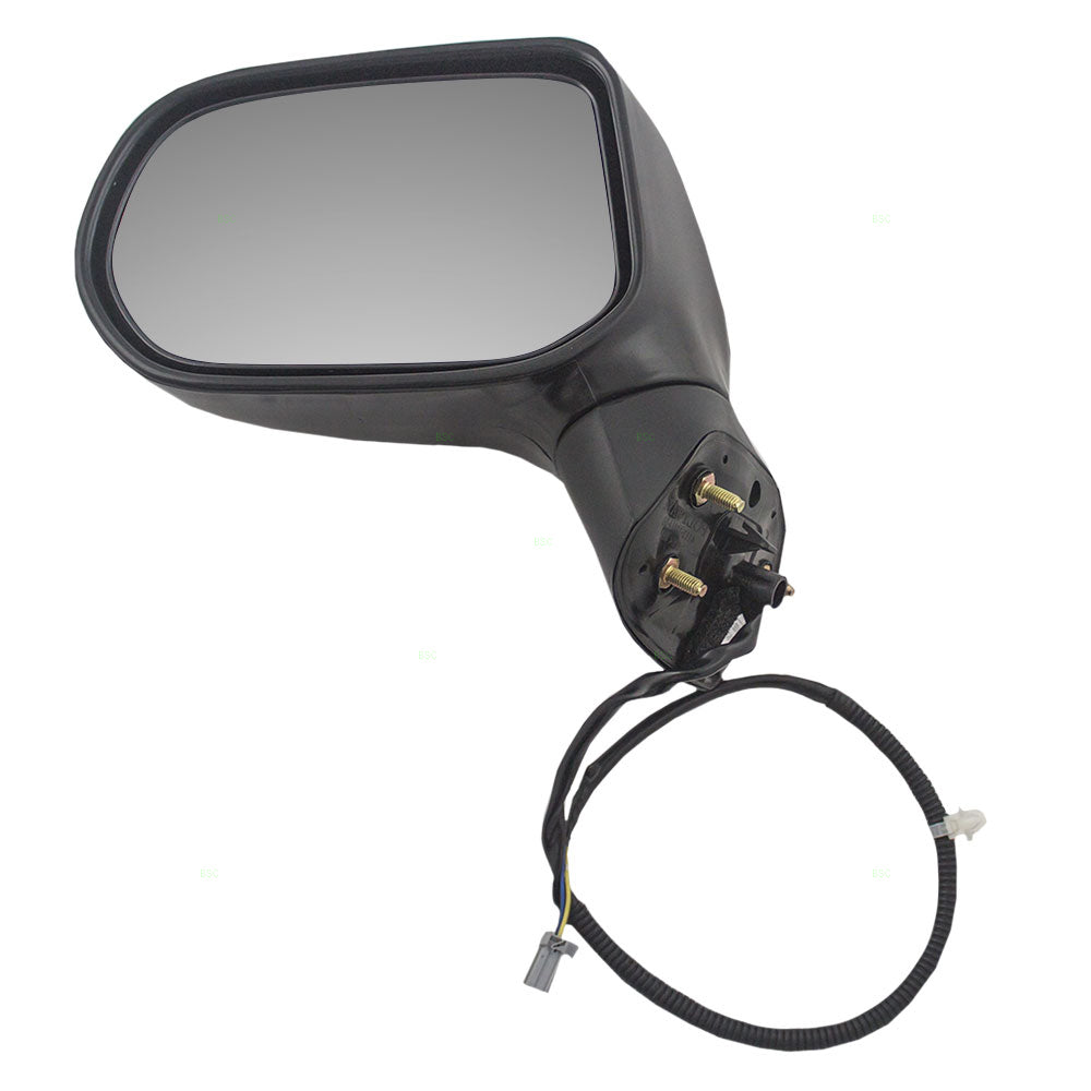 Brock Replacement Drivers Power Side View Mirror Ready-to-Paint Compatible with 2006-2011 Civic Sedan 76250-SNE-A02ZC