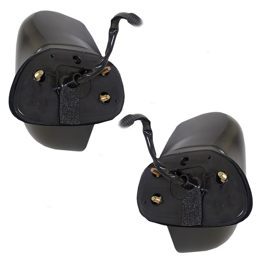 Brock Replacement Driver and Passenger Power Side View Mirrors Ready-to-Paint Compatible with 2006-2011 Civic Sedan 76250-SNE-A02ZC 76200-SNA-A01ZC
