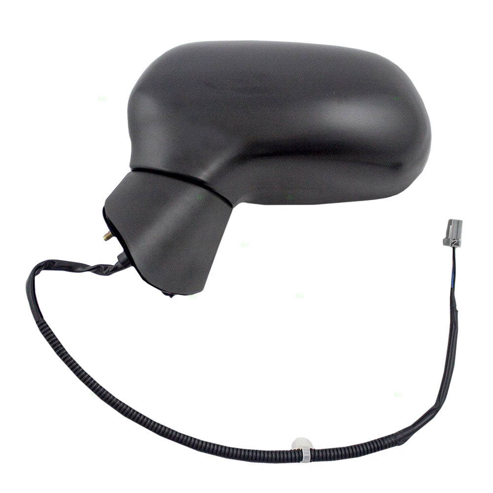 Brock Replacement Drivers Power Side View Mirror Ready-to-Paint Compatible with 2006-2011 Civic Sedan 76250-SNE-A02ZC