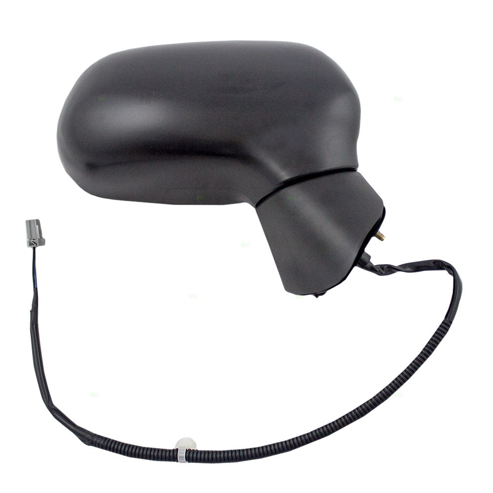 Brock Replacement Passengers Power Side View Mirror Ready-to-Paint Compatible with 2006-2011 Civic Sedan 76200-SNA-A01ZC