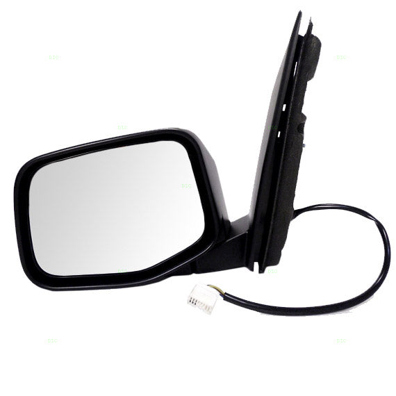 Brock Replacement Drivers Power Side View Mirror Textured Compatible with 2011-2013 Odyssey Van 76250-TK8-A01