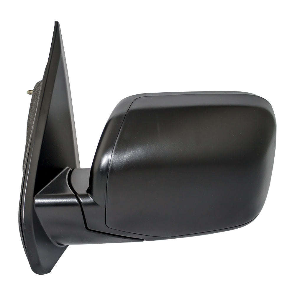 Brock Replacement Drivers Power Side View Mirror Textured Compatible with 2009-2015 Pilot SUV 76258-SZA-A01ZA