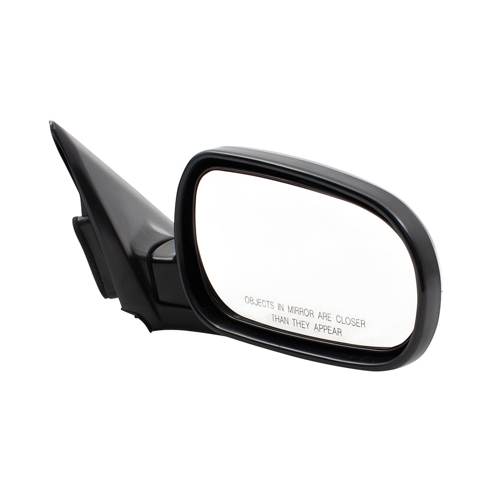 Brock Replacement Passengers Power Side View Mirror Right w/ Accented Cover Compatible with 94-01 Integra Coupe 76200ST7A24ZC