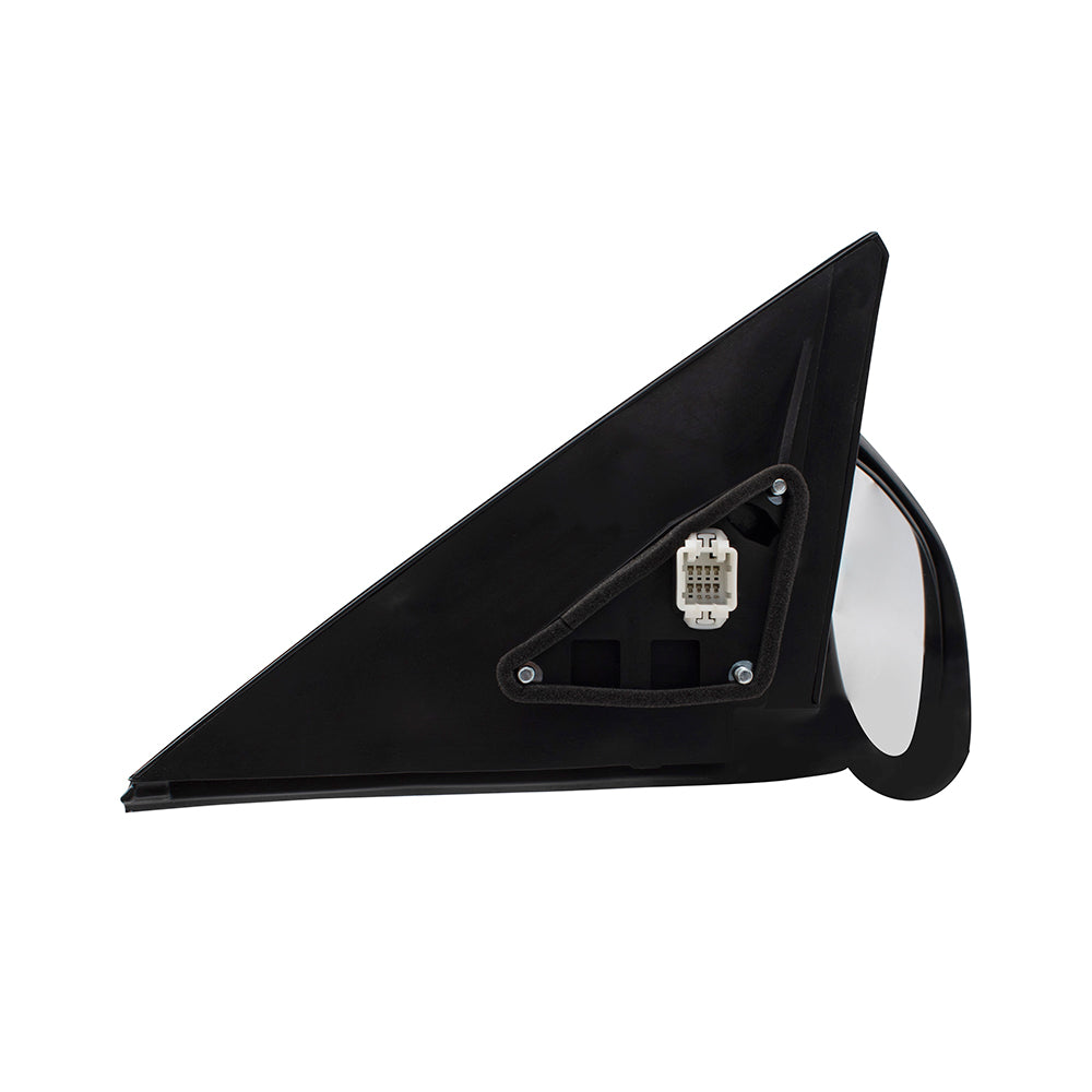 Brock Replacement Passengers Power Side View Mirror Right w/ Accented Cover Compatible with 94-01 Integra Coupe 76200ST7A24ZC