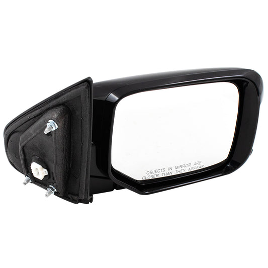 Brock Replacement Passengers Power Side View Mirror Right Signal Memory without Heat Compatible with 09-15 Pilot 76200-SZA-A52ZD 76200SZAA52ZD