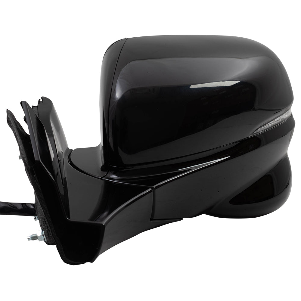 Brock Replacement Power Side View Mirror Driver Signal Memory Manual Folding Compatible with 2016 Pilot 76250TG8A12ZD 76250-TG8-A12ZD