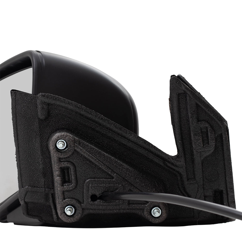 Brock Replacement Side View Mirror Power Manual Folding Textured Driver Compatible with 2016 Pilot 76250TG7A01 76250-TG7-A01