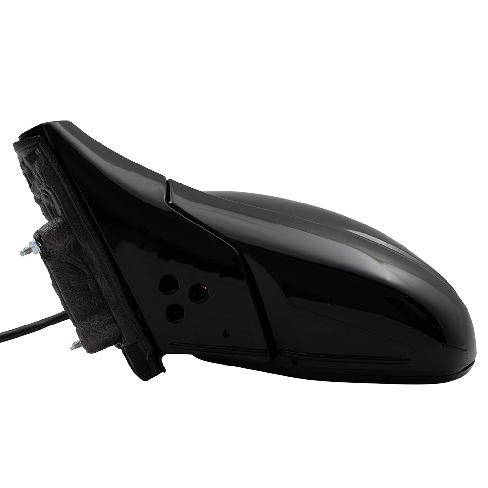 2017-2020 Honda Ridgeline Sport Power Door Mirror Assembly Paint To Match Black Manual Folding Without Heat-Signal-Memory-Auto Dimming LH