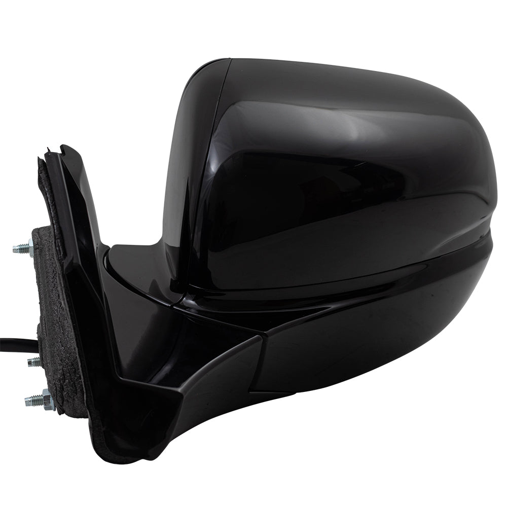2017-2020 Honda Ridgeline Sport Power Door Mirror Assembly Paint To Match Black Manual Folding Without Heat-Signal-Memory-Auto Dimming LH