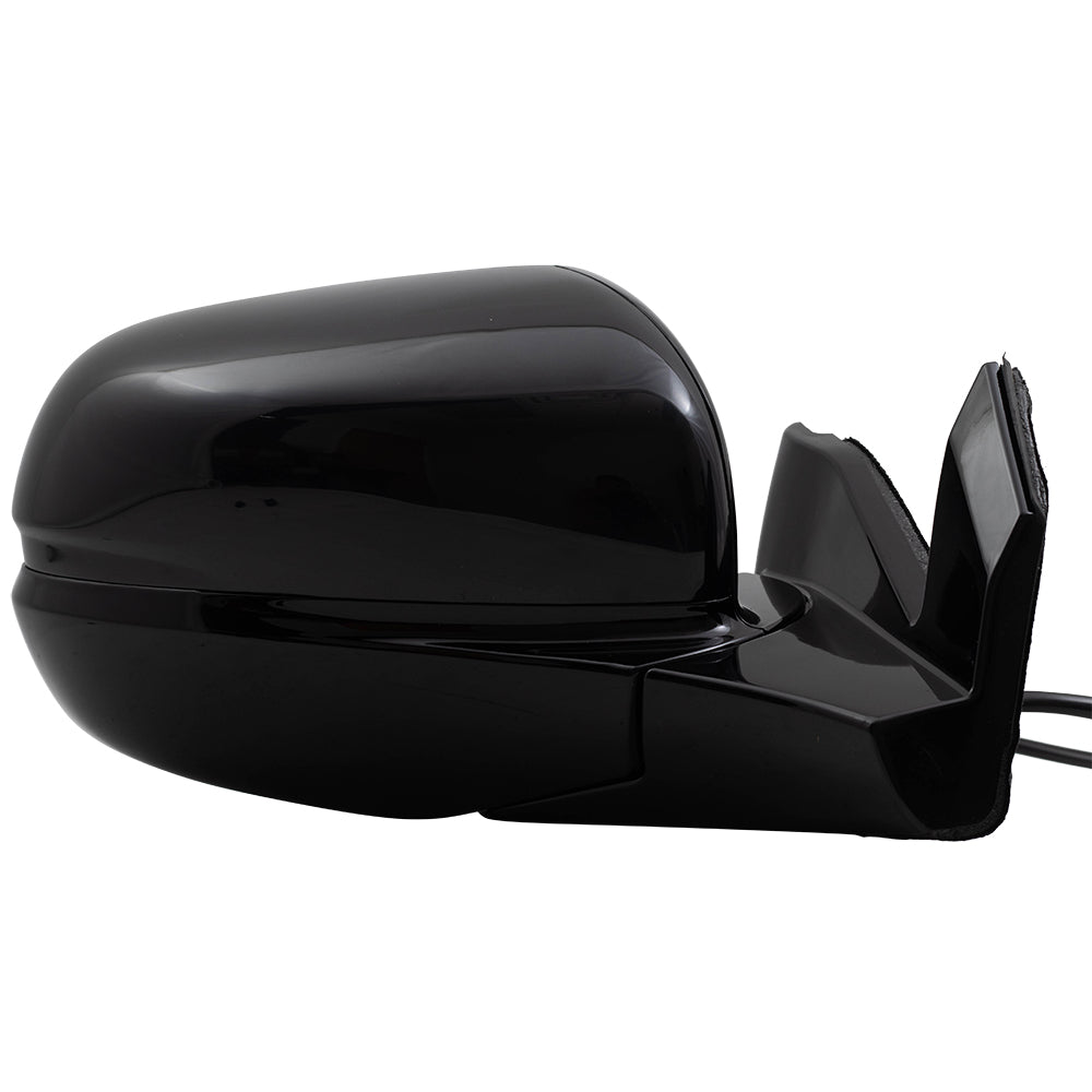 2017-2020 Honda Ridgeline Sport Power Door Mirror Assembly Paint To Match Black Manual Folding Without Heat-Signal-Memory-Auto Dimming-Side View Camera RH