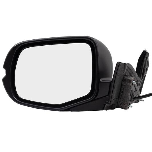 2017-2023 Honda Ridgeline RTL FWD/RTL-T FWD/RTS Power Door Mirror Assembly Paint To Match Black Manual Folding Without Heat-Signal-Memory-Auto Dimming LH 2019-2021 Honda Passport Sport