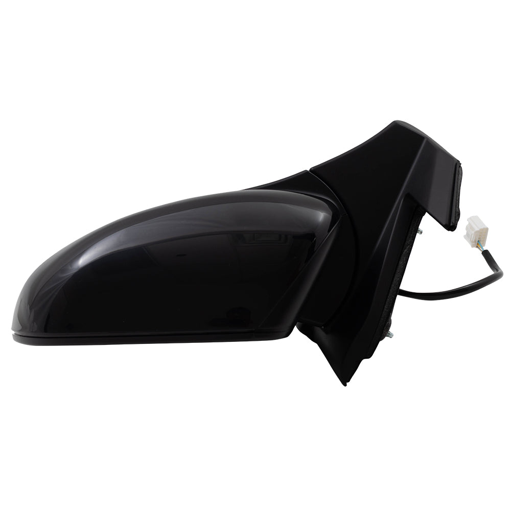 2017-2023 Honda Ridgeline RTL FWD/RTL-T FWD/RTS Power Door Mirror Assembly Paint To Match Black Manual Folding Without Heat-Signal-Memory-Auto Dimming LH 2019-2021 Honda Passport Sport