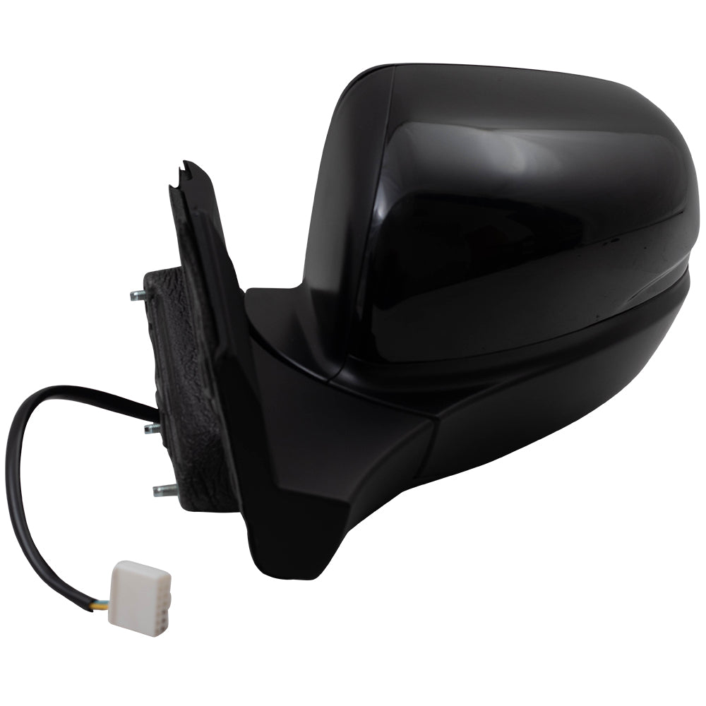 2017-2023 Honda Ridgeline RTL FWD/RTL-T FWD/RTS Power Door Mirror Assembly Paint To Match Black Manual Folding Without Heat-Signal-Memory-Auto Dimming LH 2019-2021 Honda Passport Sport