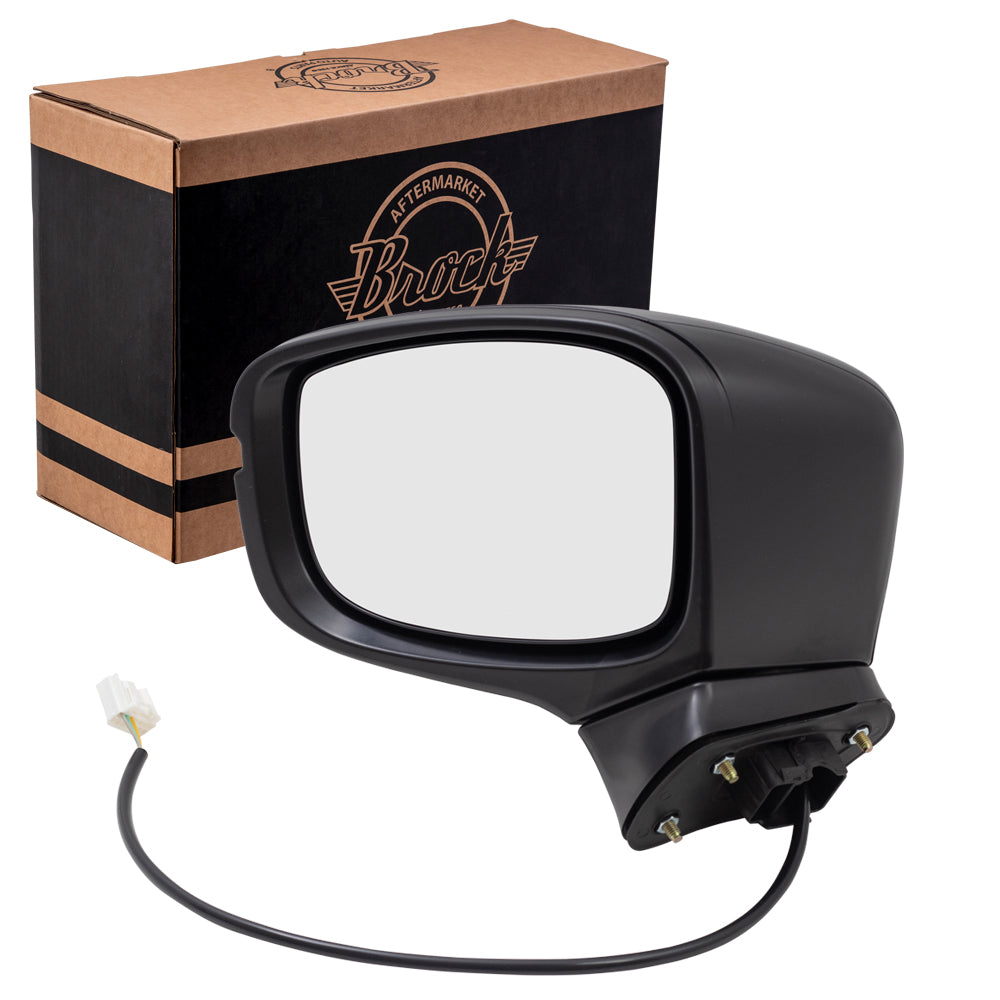 2018-2022 Honda Odyssey Power Door Mirror Assembly Textured Black Manual Folding Without Heat-Signal-Memory-Auto Dimming LH