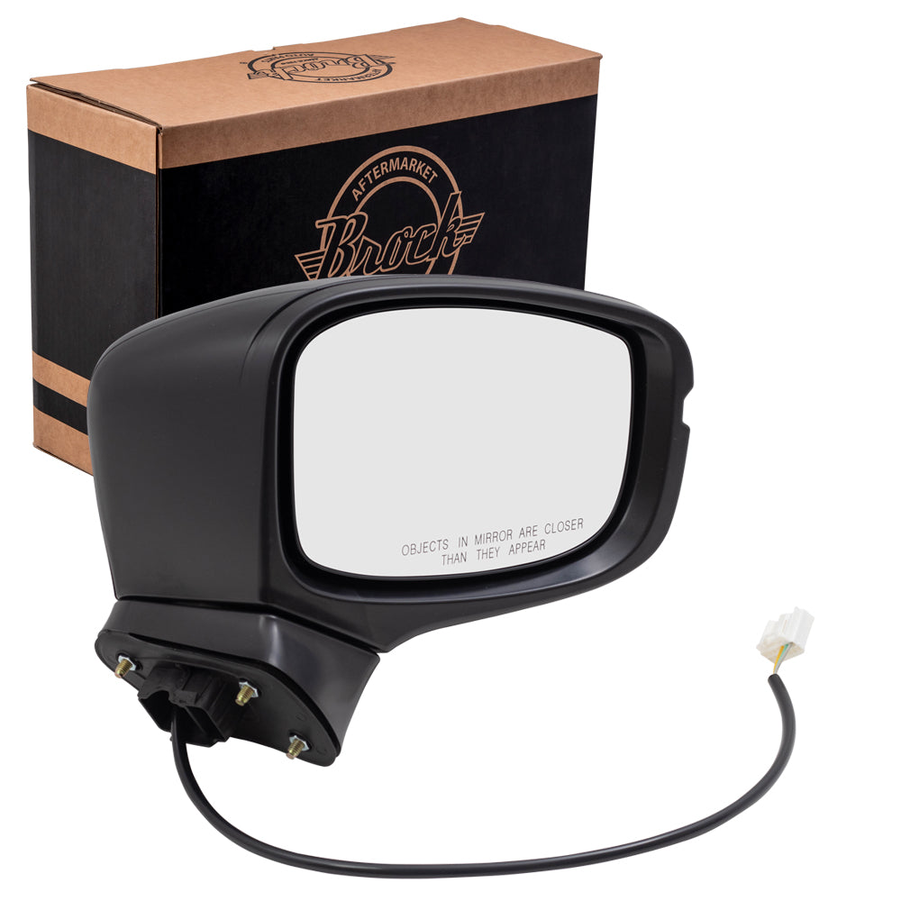 2018-2022 Honda Odyssey Power Door Mirror Assembly Textured Black Manual Folding Without Heat-Signal-Memory-Auto Dimming-Side View Camera RH