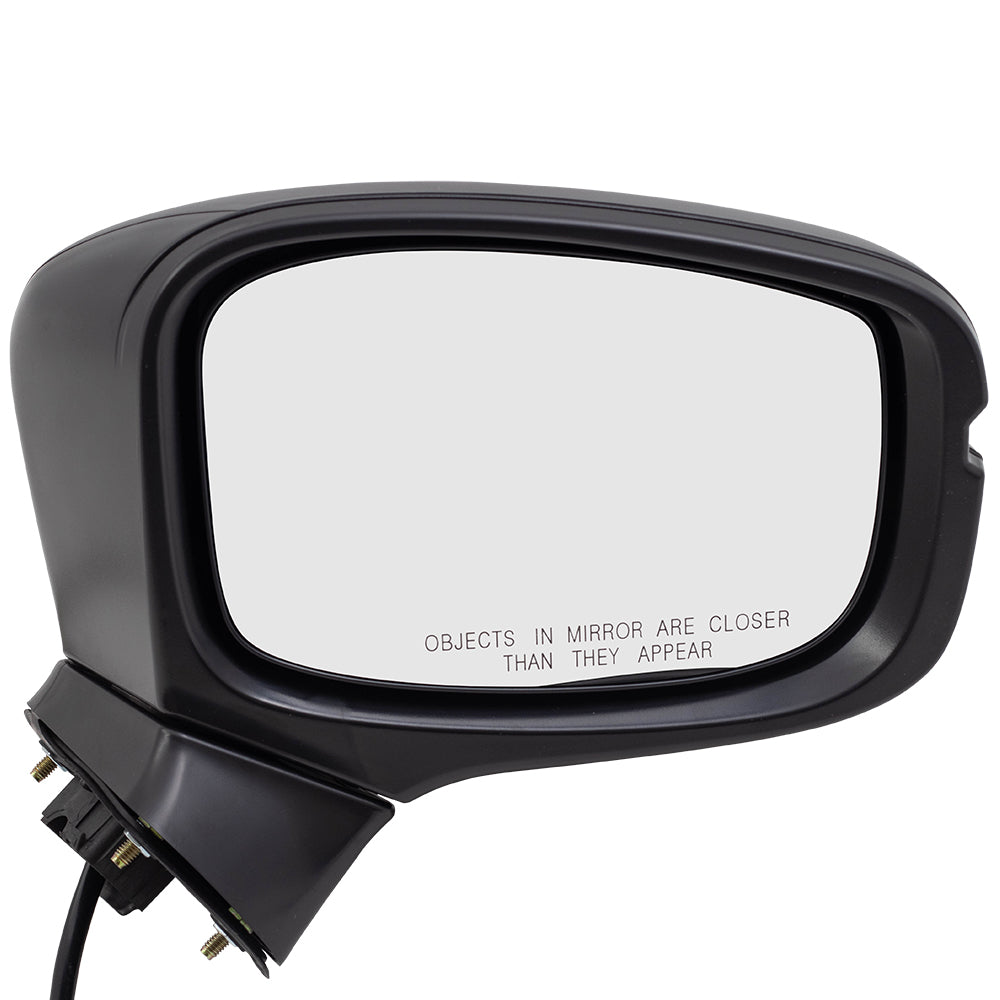 2018-2022 Honda Odyssey Power Door Mirror Assembly Textured Black Manual Folding Without Heat-Signal-Memory-Auto Dimming-Side View Camera RH