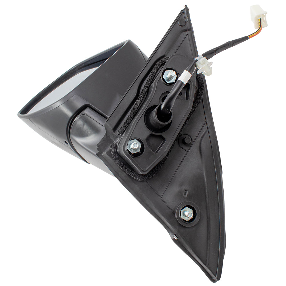 Brock Replacement Driver Left Passenger Right Power Door Mirror Set With LH Aspherical Glass Without Heat-Signal Compatible With Honda 2016-2022 HR-V LX