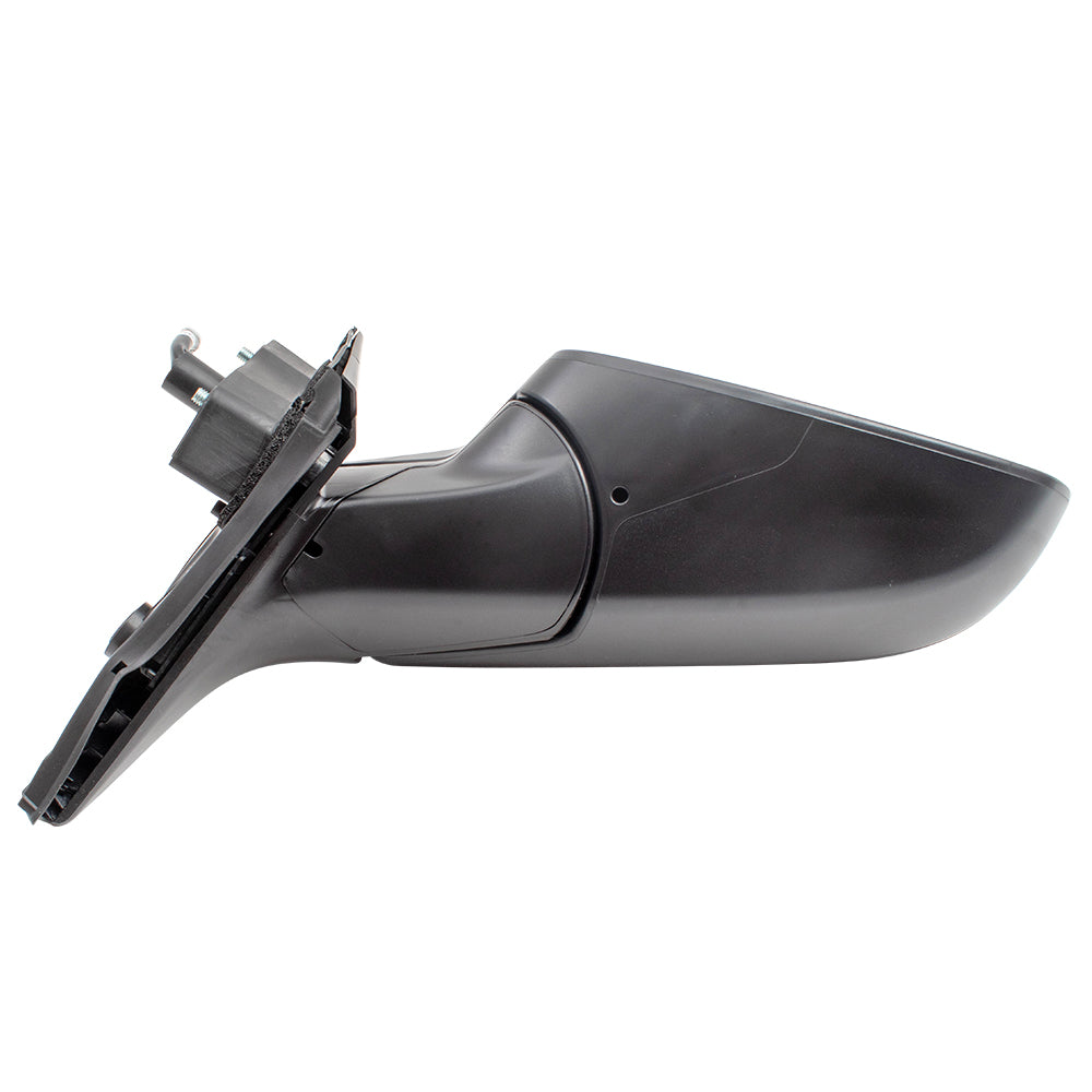 Brock Replacement Passengers Power Side View Mirror Compatible with 16-18 HR-V LX 76208-T7W-305 HO1321285