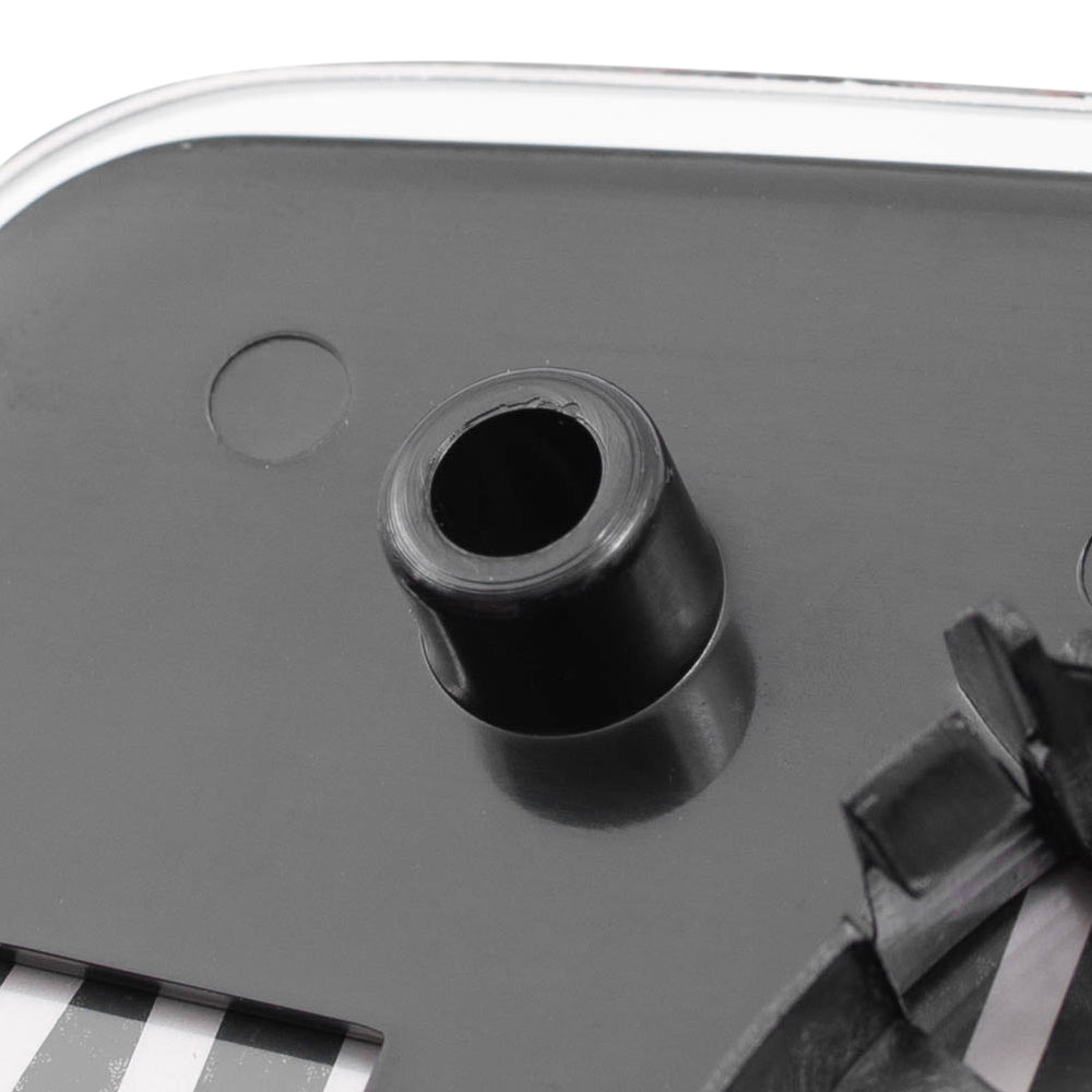 Brock Replacement Driver and Passenger Side Mirror Glass and Base with Heat Set Compatible with 2013-2017 Accord & 2014-2017 Accord Hybrid